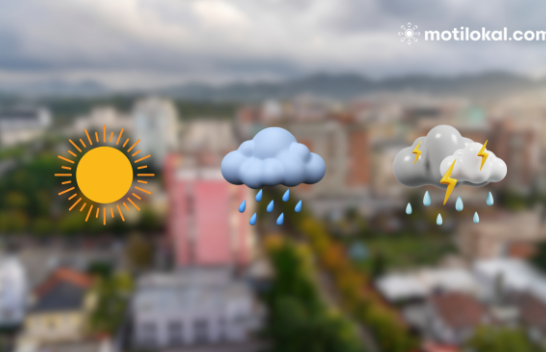Parashikimi i motit për të enjten në Shqipëri