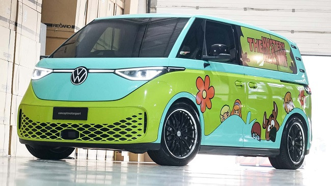 ID. Buzz, një version modern i furgonit nga filmi vizatimor 'Scooby-Doo'