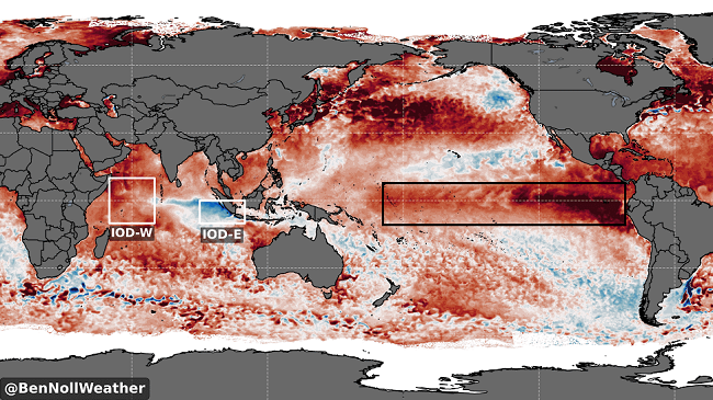 Vapë, lagështi, përmbytje: El Nino ndryshon dimrin në Evropë
