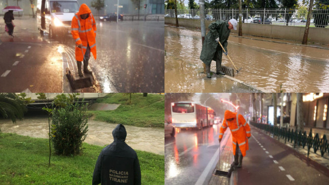 Rrebeshe shiu në Tiranë, Veliaj apel qytetarëve: Evitoni lëvizjet e panevojshme