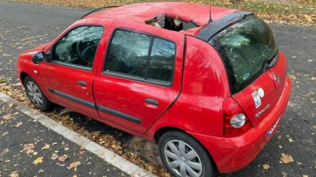 Një meteorit ka rënë mbi një veturë në këtë vend të Evropës?!