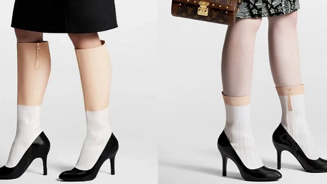 Louis Vuitton nxjerr në shitje çizmet që imitojnë këmbën e një femre, çmimi i tyre është marramendës