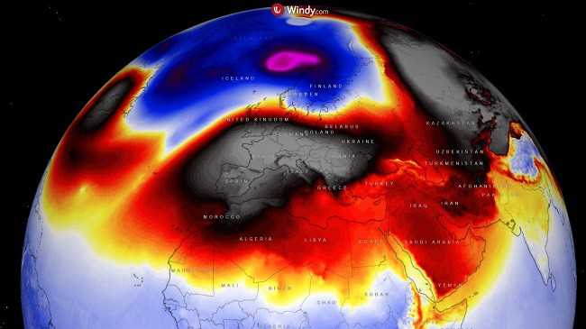 Një anticiklon i fortë do të prekë Evropën me temperatura të larta për sezonin