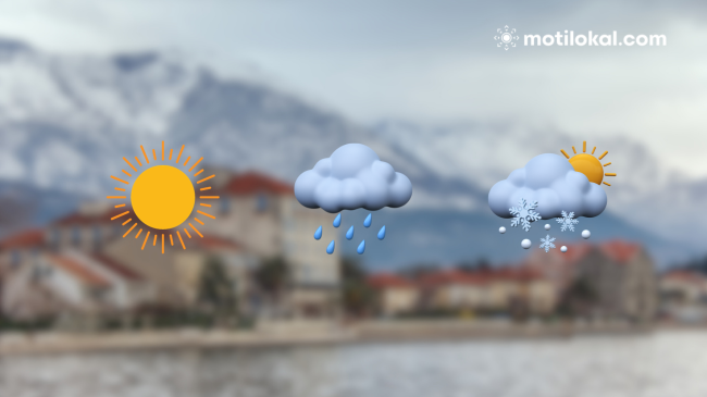 Mësojeni çfarë moti na pret ditën e premte dhe fundjavë në Mal të Zi