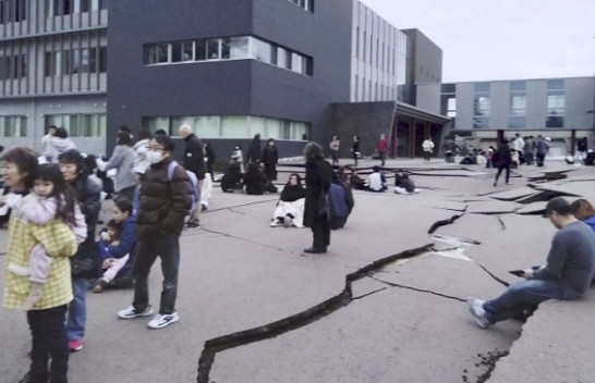 Momente drithëruese nga tërmeti 7.6 ballë në Japoni/ VIDEO