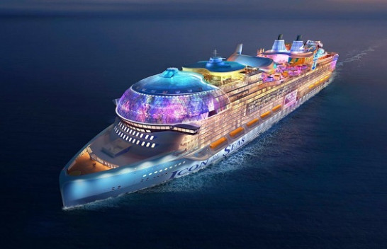 “Icon of the Seas”, anija më e madhe në botë gati për udhëtimin e parë