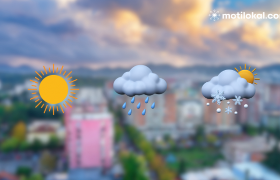 Parashikimi i motit të premten dhe fundjavë në Shqipëri