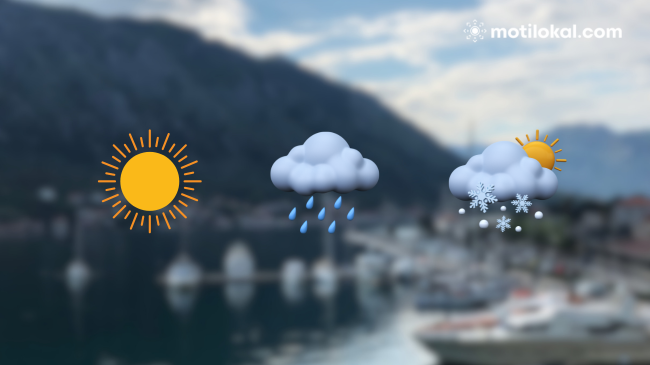 Parashikimi i motit për ditën e premte dhe fundjavë në Mal të Zi