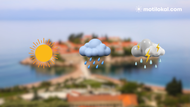 Si parashikohet të mbajë moti të premten dhe fundjavë në Mal të Zi?