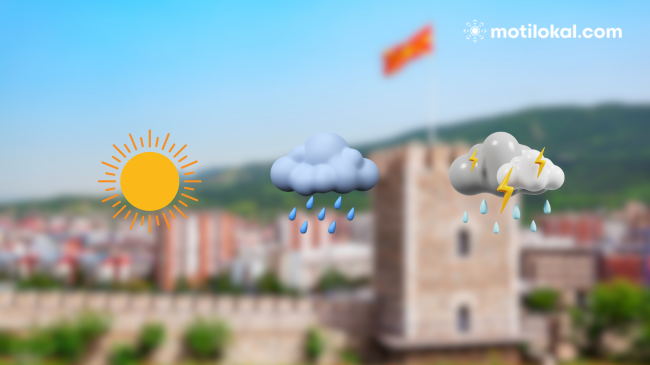 A do të kemi diell apo shi? Ja si parashikohet moti në Maqedoni