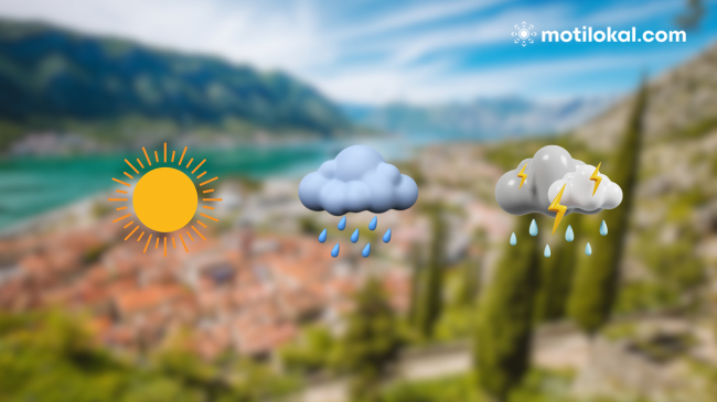 A do të kemi diell apo shi? Ja si parashikohet moti në Mal të Zi