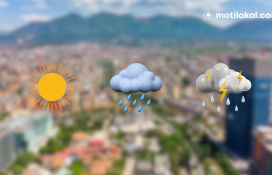 Njihuni me parashikimin e motit për ditët e para të javës në Shqipëri
