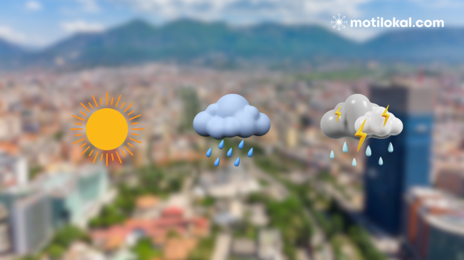 Njihuni me parashikimin e motit për ditët e para të javës në Shqipëri