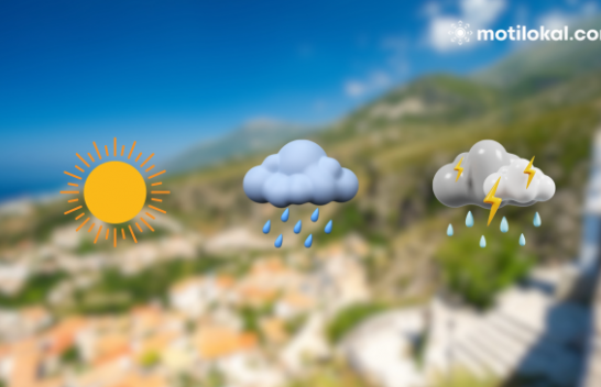 Moti në Shqipëri të dielën