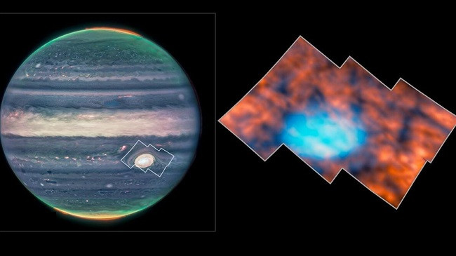 Teleskopi Hapësinor James Webb zbulon struktura të papritura në atmosferën e sipërme të Jupiterit