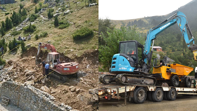 Ndërtime Ilegale në Bjeshkët e Isniqit: Inspektorati sekuestron makineri dhe ngrit kallëzime penale