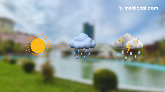 Moti të shtunën në Shqipëri: Diell apo shi?