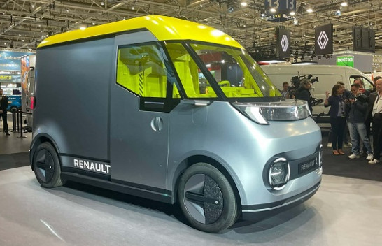 Renault Estafette Concept – Furgoni elektrik ideal për rrugët e qytetit
