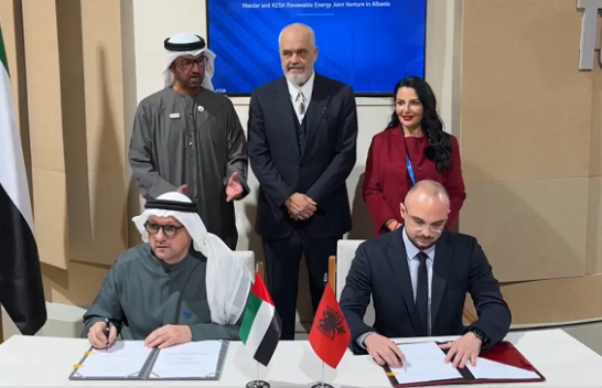 Samiti botëror për klimën: Nënshkruhet marrëveshja ndërmjet KESH dhe Emirateve të Bashkuara Arabe