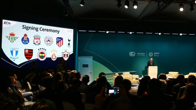 Themelohet "Aleanca Klimatike e Klubeve të Futbollit" në COP29 në Azerbajxhan