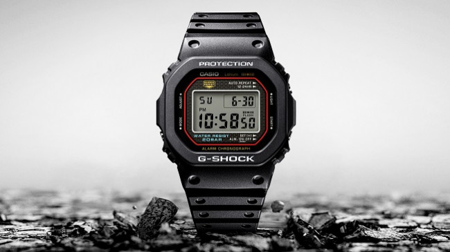 Casio prezantoi një version modern të orës së parë dixhitale G-Shock