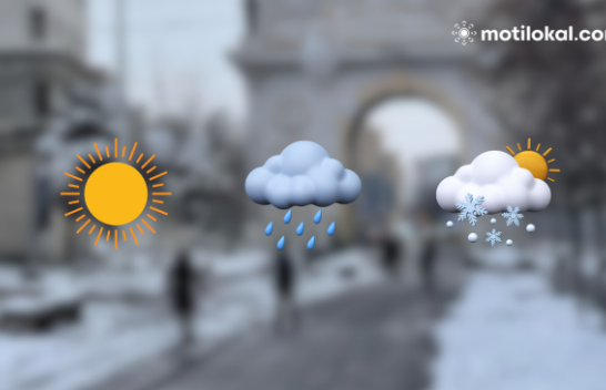 Moti të hënën dhe ditët në vazhdim në Maqedoni