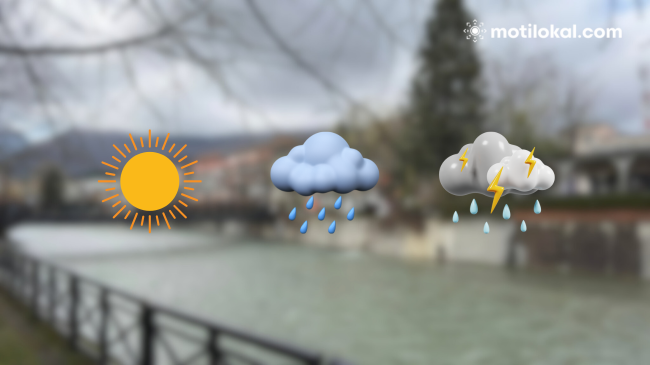 Moti të mërkurën në Pejë dhe disa qytete: Diell apo shi?