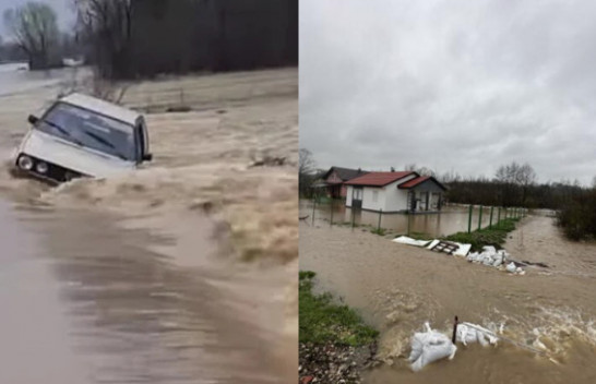 Përmbytje në veri të Bosnjës, gjendje e jashtëzakonshme në disa komuna