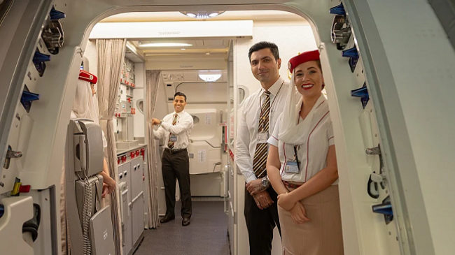 A e dini pse stjuardesat ju përshëndesin kur hyni në aeroplan?