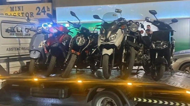 Sekuestrohen 73 motoçikleta në Prishtinë