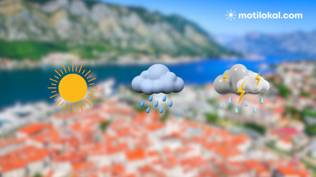 Moti këtë të premte dhe gjatë fundjavës në Mal të Zi