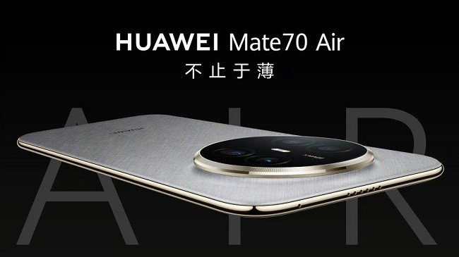 Huawei i bashkohet trendit, zbulon Mate 70 Air të hollë