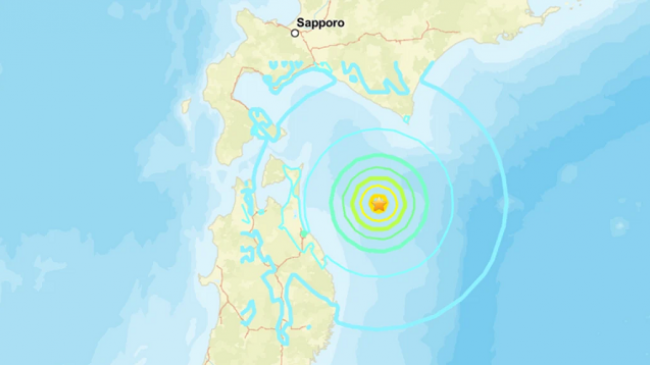 Një tërmet me magnitudë 6.7 shkaktoi valë të vogla cunami në verilindje të Japonisë