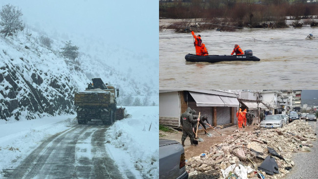 Shiu dhe bora “zaptojnë” Shqipërinë, shënohet viktima e parë