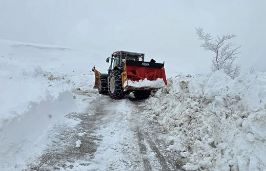 Kryetari i Korçës: Po punohet për pastrimin e borës në zonat malore