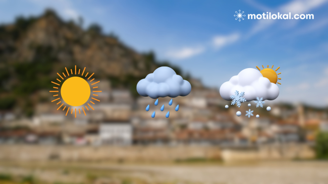 Temperatura dhe kushte atmosferike, ja çfarë sjell e premtja në Shqipëri