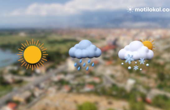 Moti në Shqipëri në ditët e para të javës