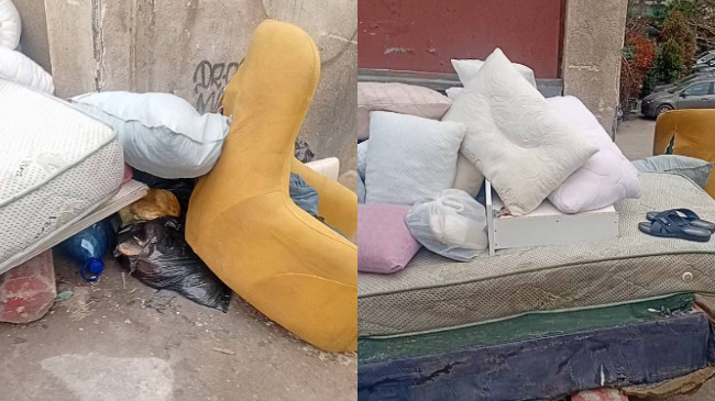 Dyshekët bllokojnë kontejnerët në qendër të Prishtinës