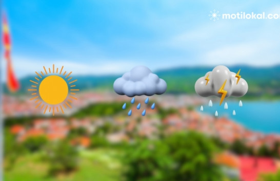 Moti në Maqedoni në fillim të javës