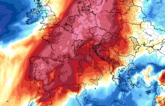 Një tjetër valë e fortë nxehtësie pritet të përfshijë Evropën Perëndimore, temperaturat deri në 45°C