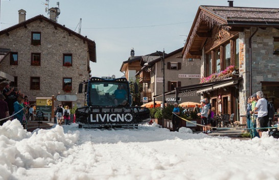 E pazakontë në Livigno: Ski në borë në mes të verës