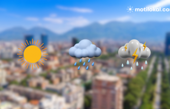Njihuni me kushtet meteorologjike për ditën e enjte në Shqipëri