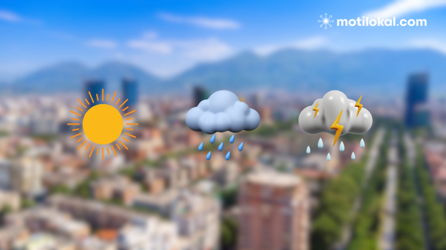 Njihuni me kushtet meteorologjike për ditën e enjte në Shqipëri
